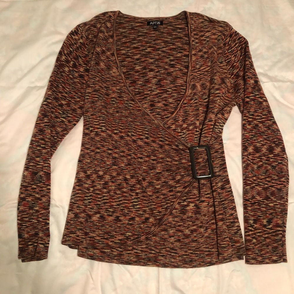 Deep V-neck Sweater